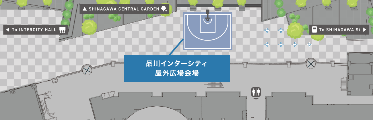 屋外広場会場MAP